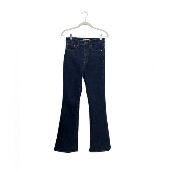 MADEWELL The Perfect Vintage Flare Jean in Wrenford Wash - Picture 8 of 12